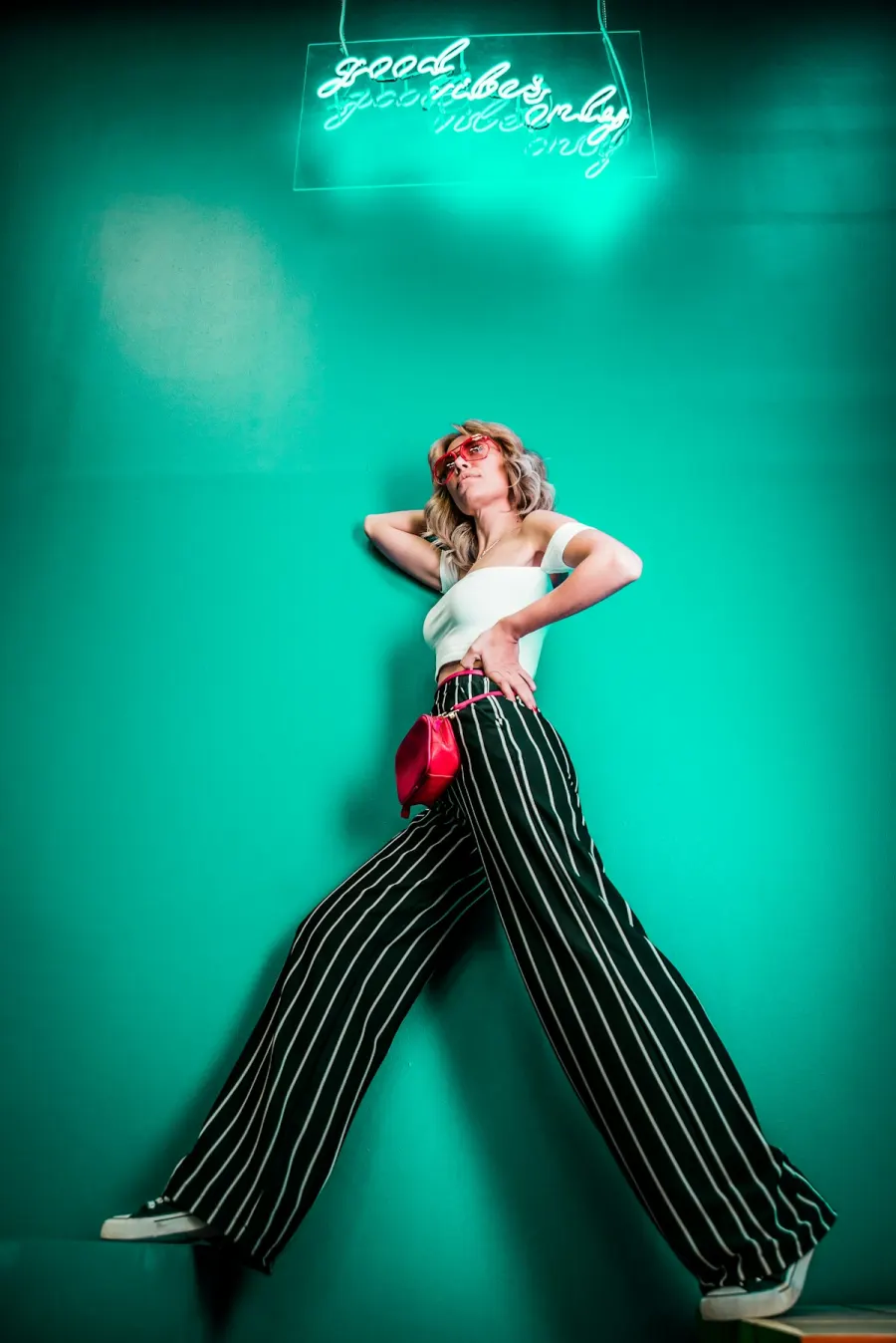 Raw Silk Flared Palazzo Bottoms