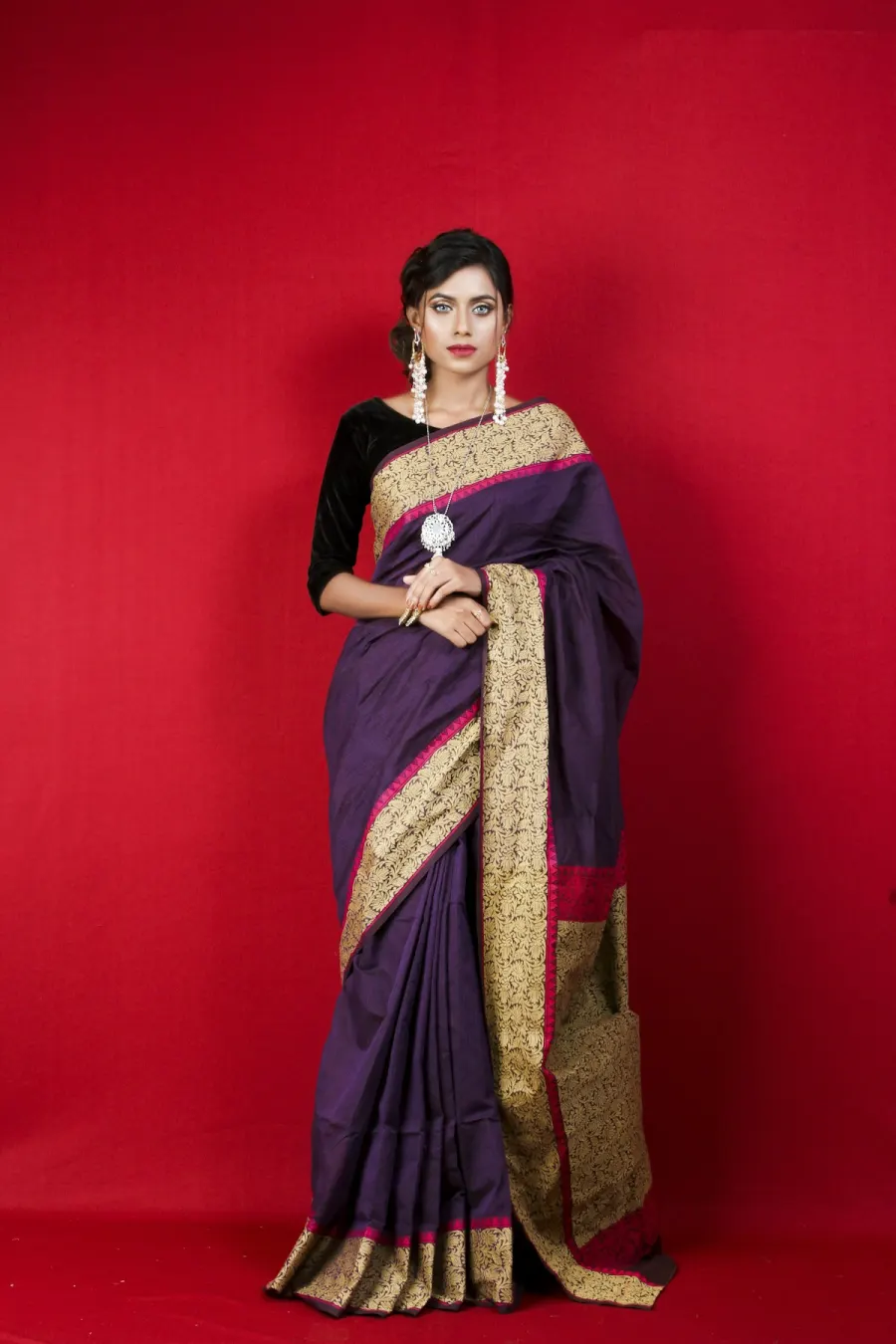 Tribe Amrapali Handwoven Pashmina Silk Shawl