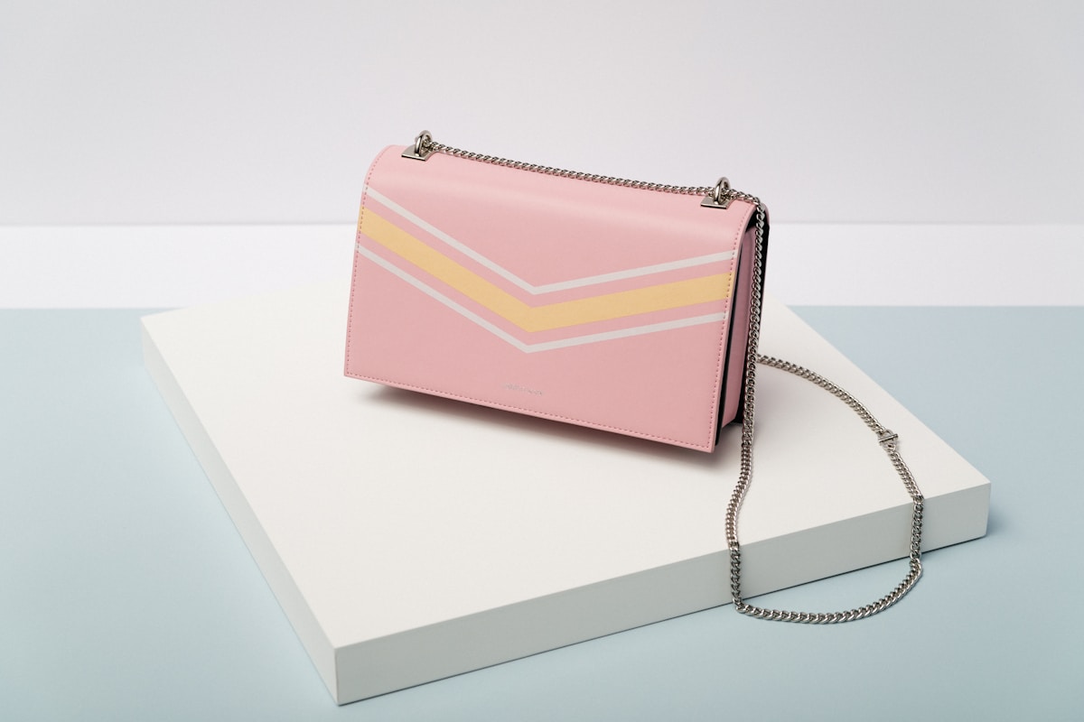 Fossil Heritage Leather Wristlet Wallet Pouch in Blush Dusty Rose